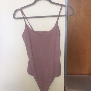 Blush pink bodysuit